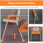 One-touch Folding Shower Chair, Orange