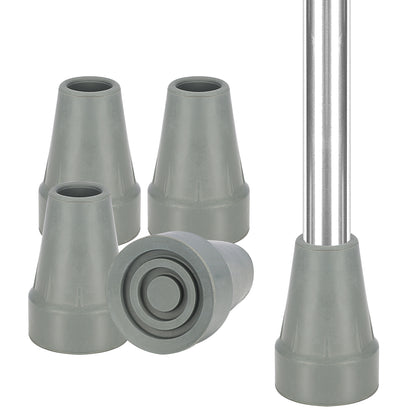 4pcs Non-Slip Thickened Rubber Cane Tip, 7/8 Inch