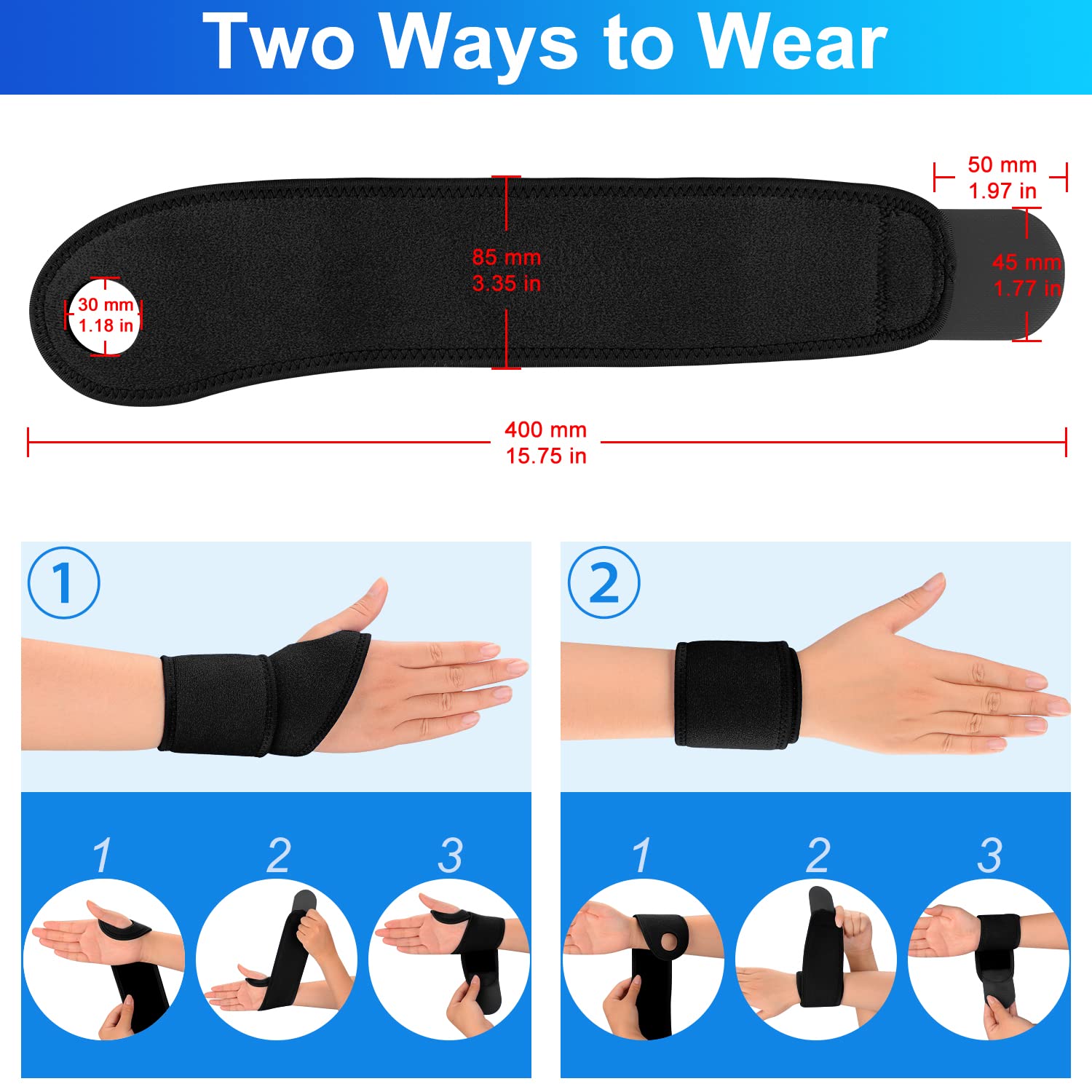 Compression Wrap Wrist Sleeve – SupreGear