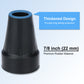 4pcs Non-Slip Thickened Rubber Cane Tip, 7/8 Inch