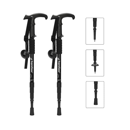 2 Pack Aluminum Trekking Poles