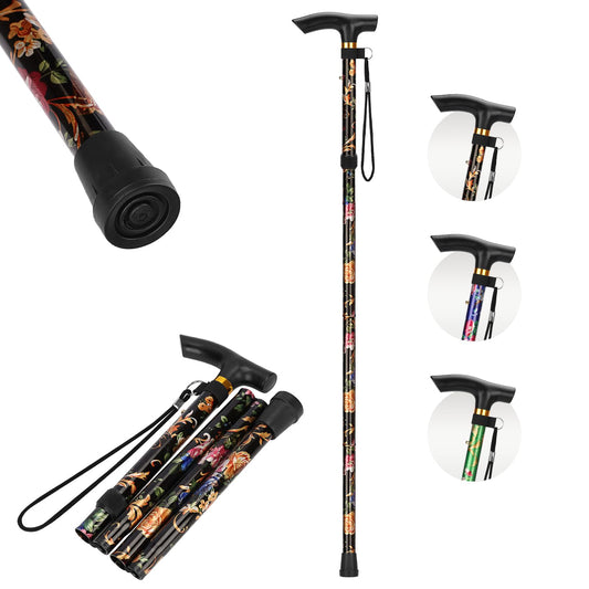 5-Level Adjustable Floral Cane