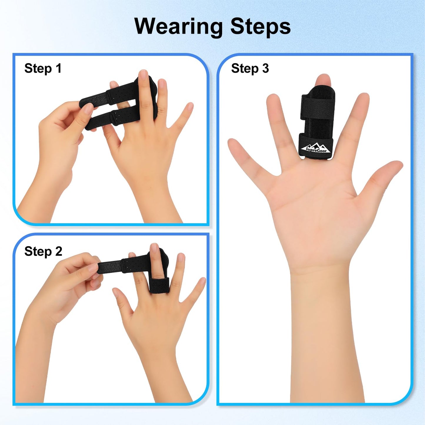 2-Pack Universal Finger Straightening