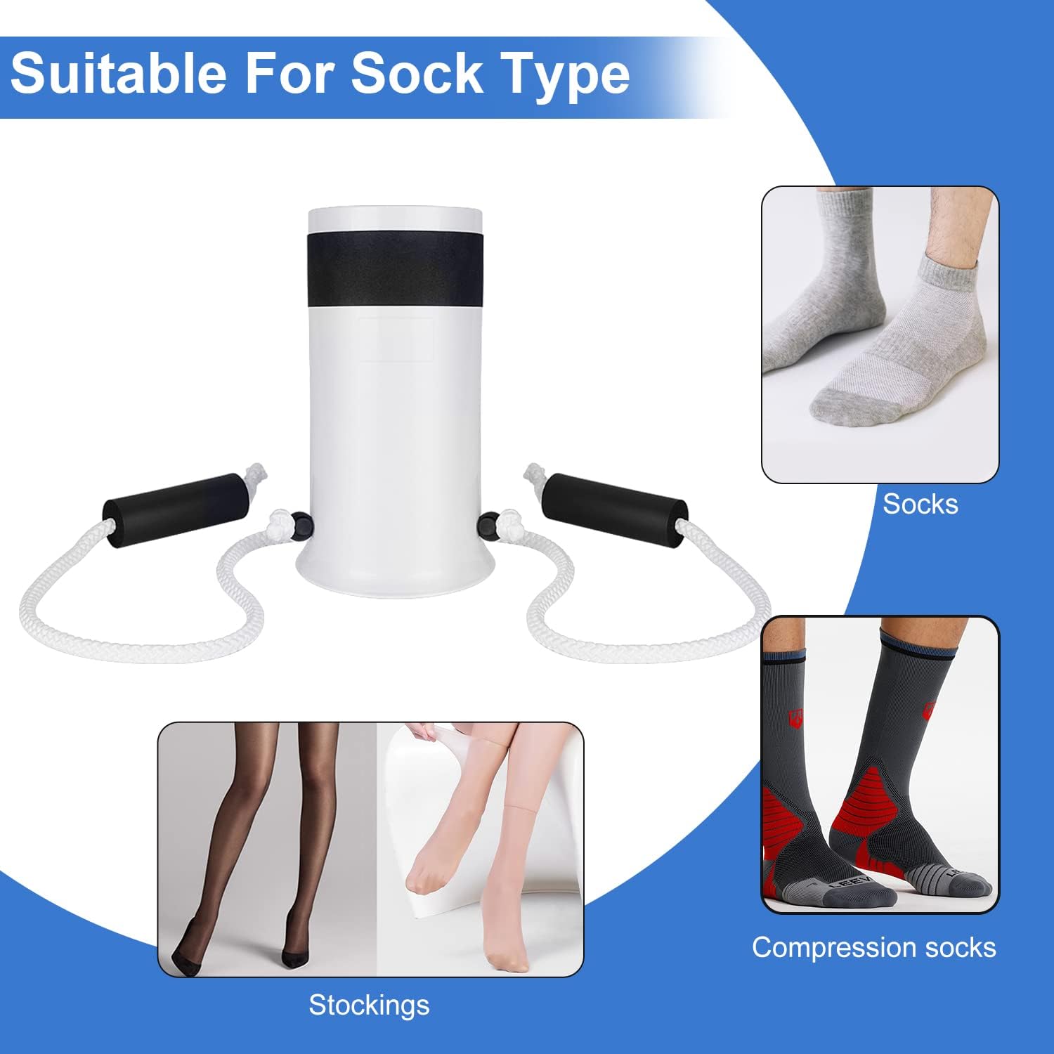 Information about Compression Socks, Stocking Aids
