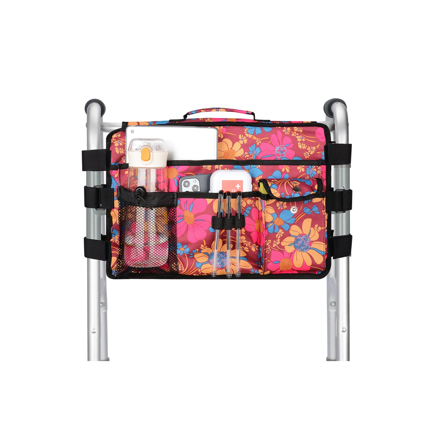 Double Side Walker Bag with 9 Pockets