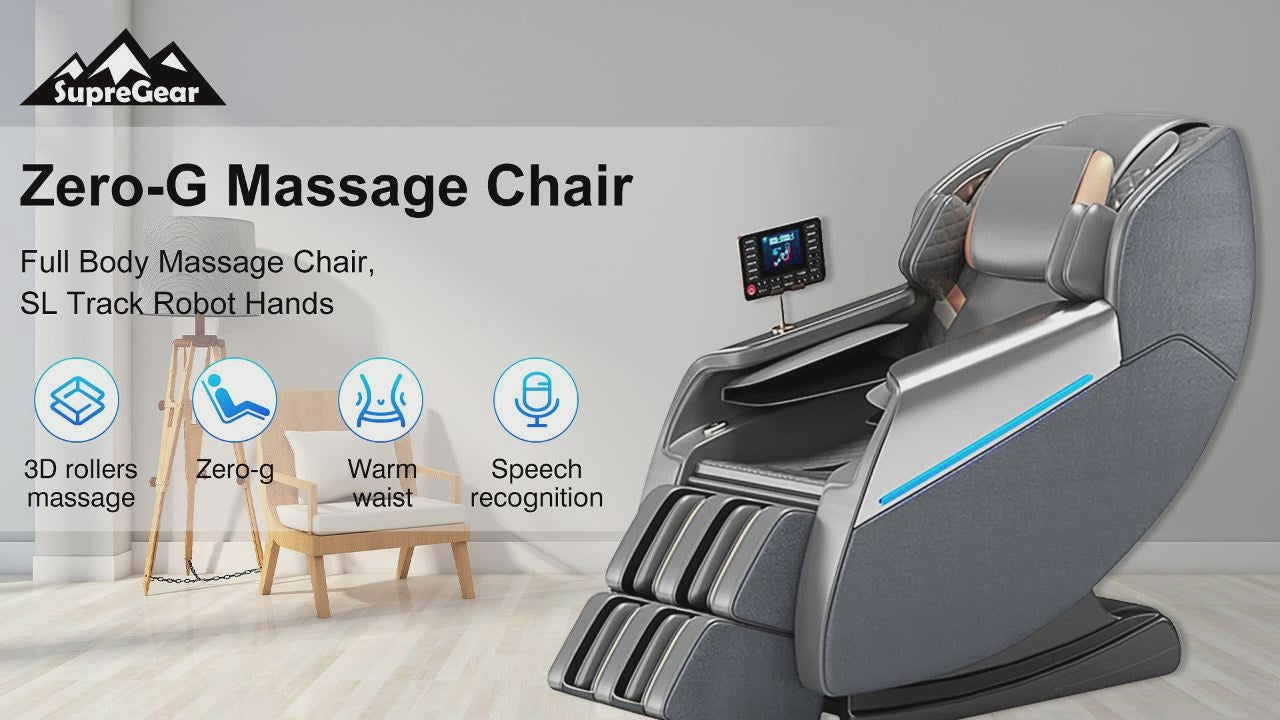 Save 70% - Zero-G Massage Chair: Ion Recline, SL Track, Heat 