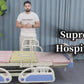 Widened 5-Function Electric Hospital Bed (Mattress Included)