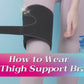 Thigh Support Brace, Non-Slip Compression Wrap