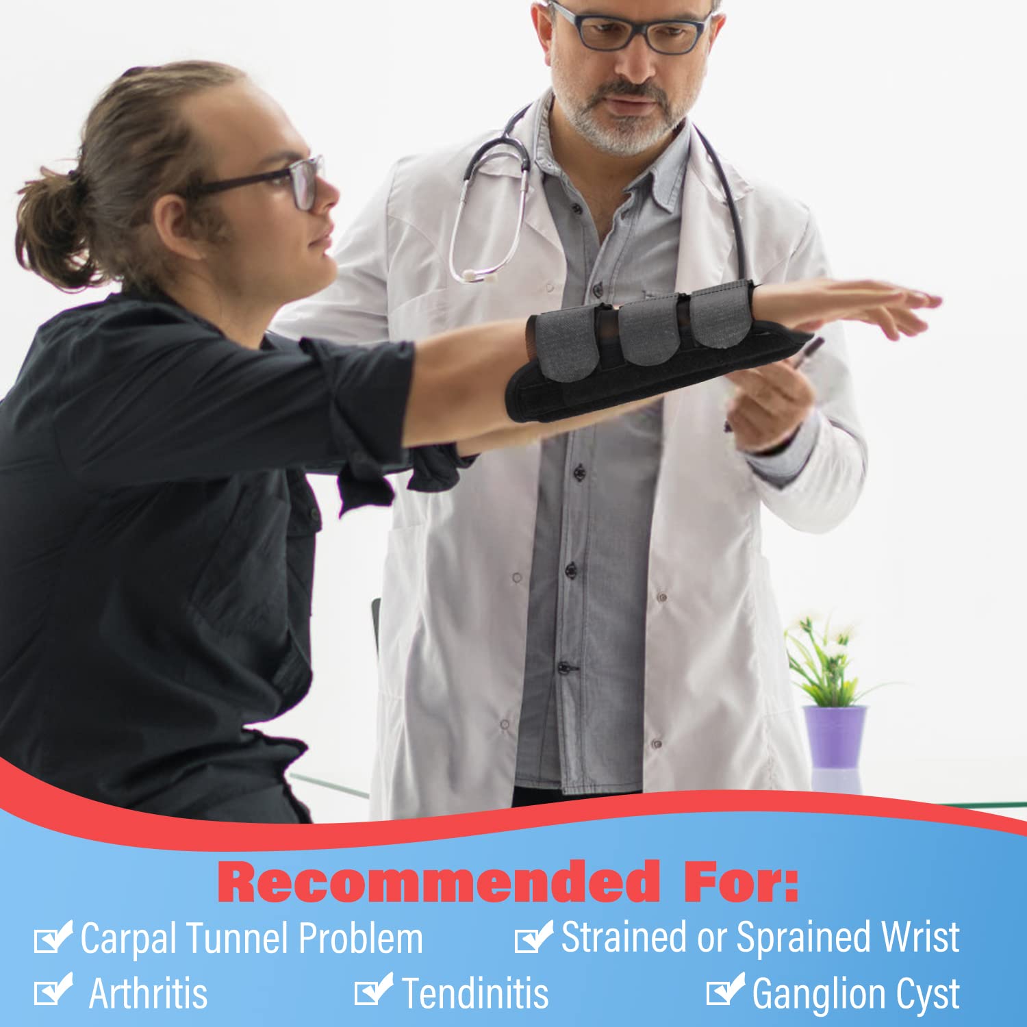 Wrist Support Carpal Tunnel Brace – SupreGear