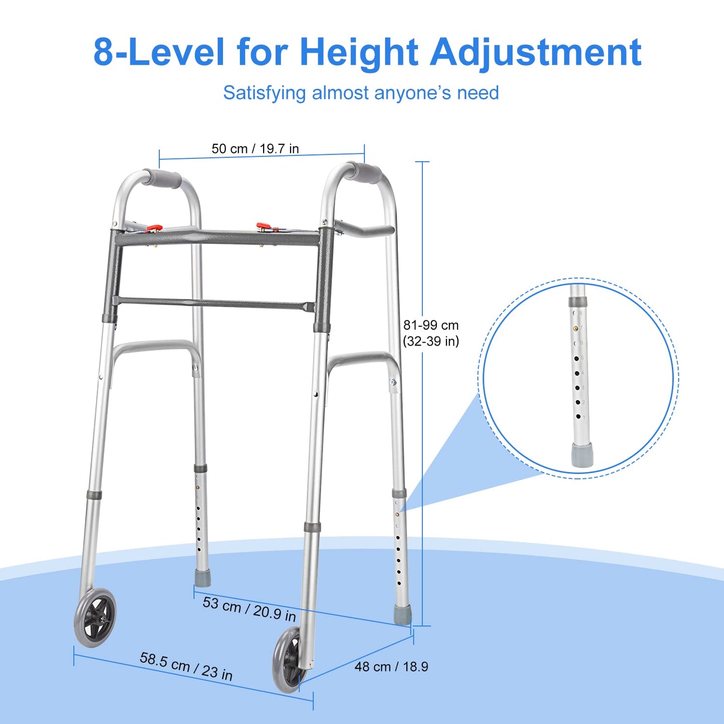 Standard Folding Walker Holder