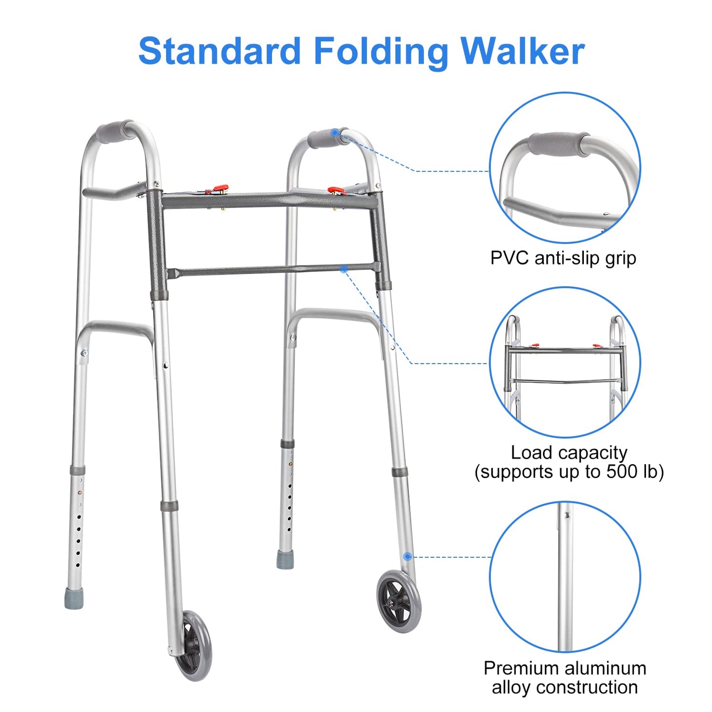 Standard Folding Walker Holder