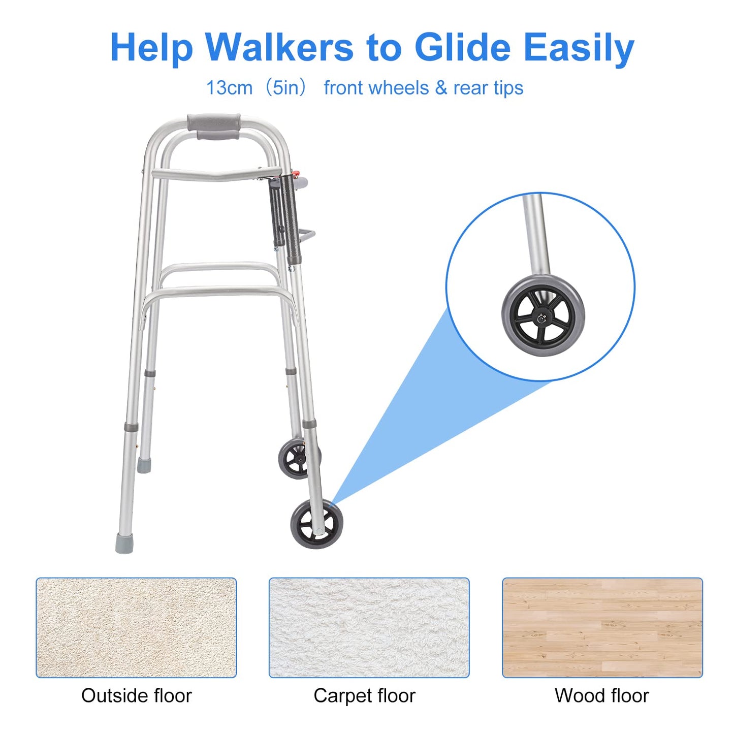 Standard Folding Walker Holder