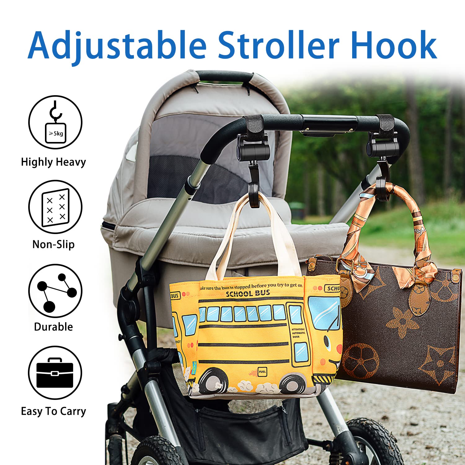 Stroller Hook - 2 Pack